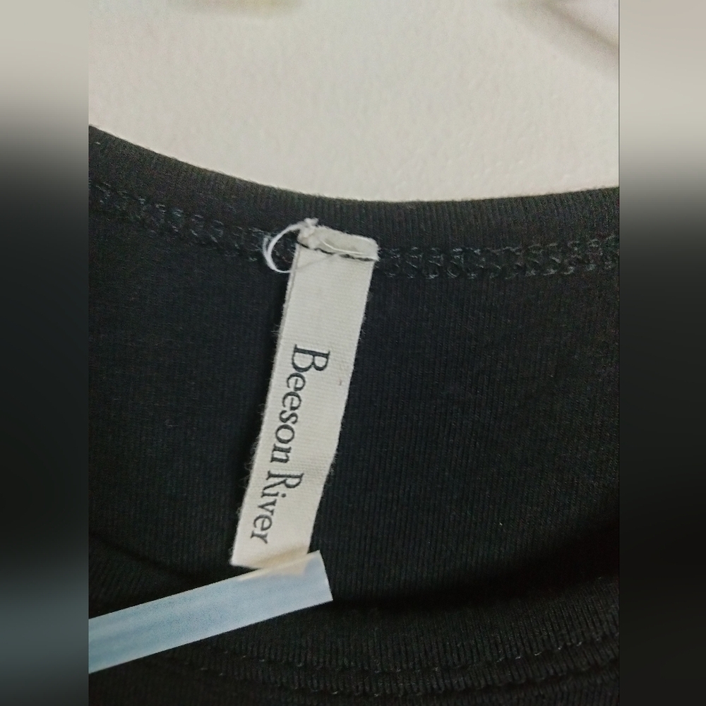 Beeson River (Size S) Black Stretch Basic Slip Po… - image 3